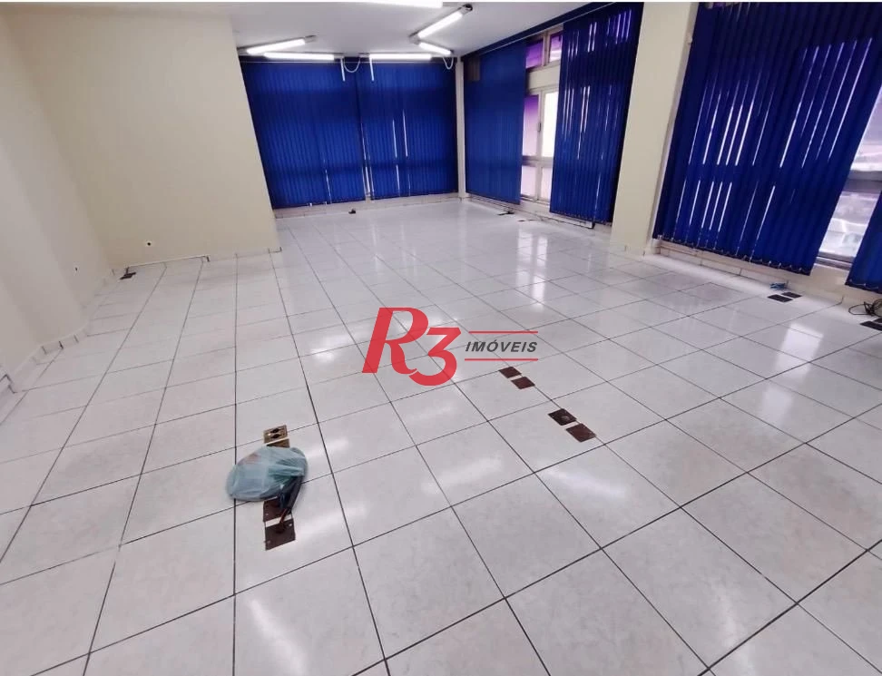 Sala à venda, 116 m² por R$ 280.000,00 - Centro - Santos/SP