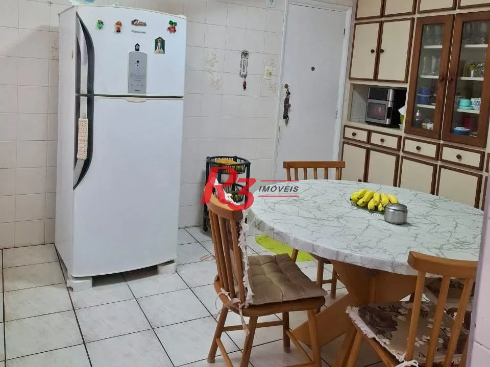 Apartamento com 3 dormitórios à venda, 108 m² por R$ 660.000,00 - Embaré - Santos/SP
