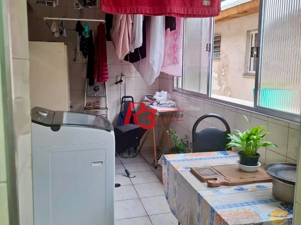 Apartamento com 3 dormitórios à venda, 108 m² por R$ 660.000,00 - Embaré - Santos/SP