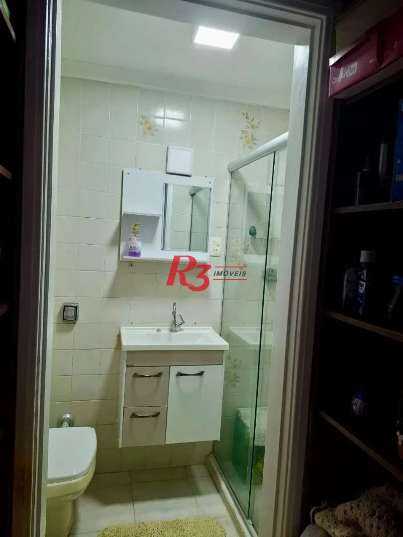 Apartamento com 3 dormitórios à venda, 108 m² por R$ 660.000,00 - Embaré - Santos/SP