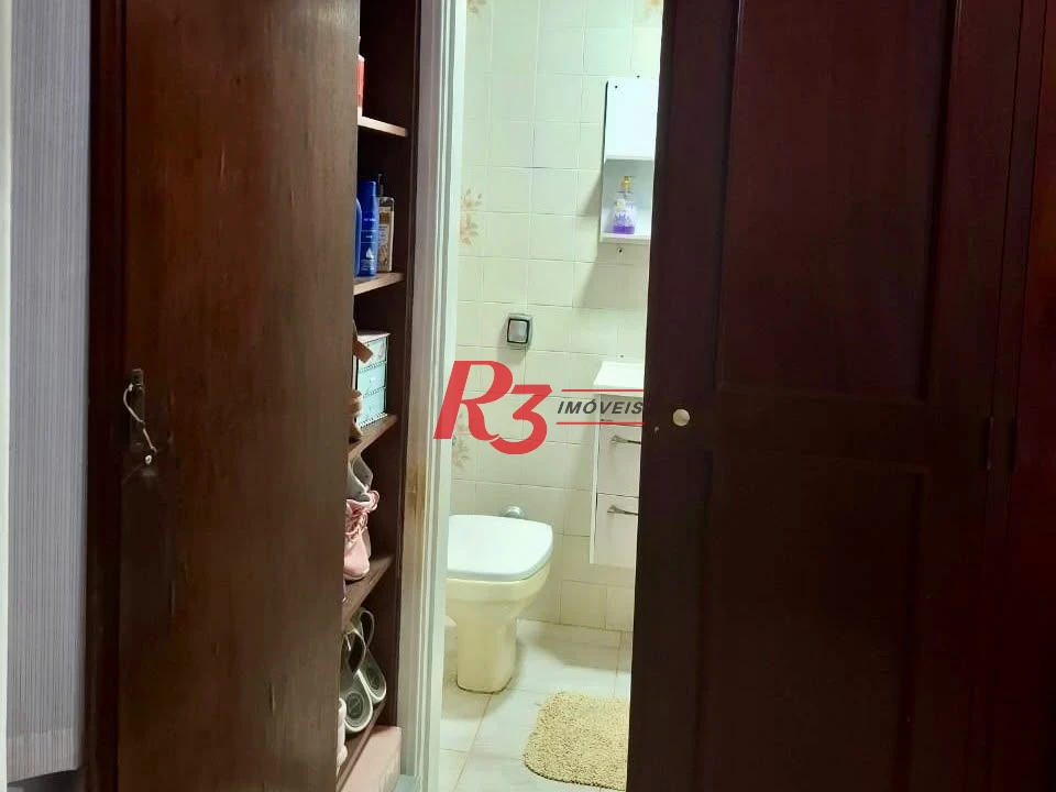 Apartamento com 3 dormitórios à venda, 108 m² por R$ 660.000,00 - Embaré - Santos/SP
