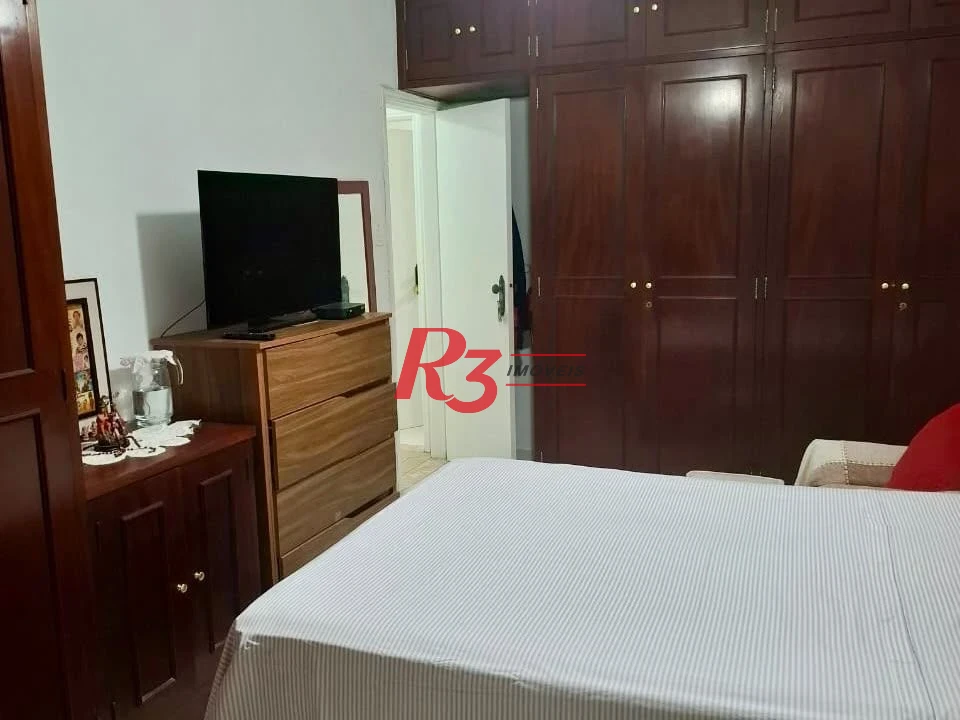 Apartamento com 3 dormitórios à venda, 108 m² por R$ 660.000,00 - Embaré - Santos/SP