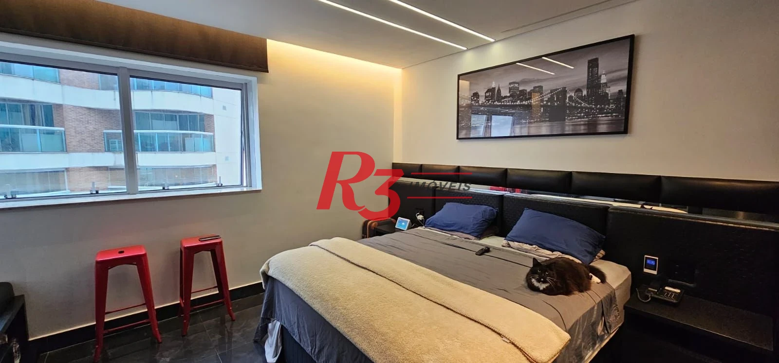 Studio com 1 dormitório à venda, 30 m² por R$ 460.000,00 - Gonzaga - Santos/SP