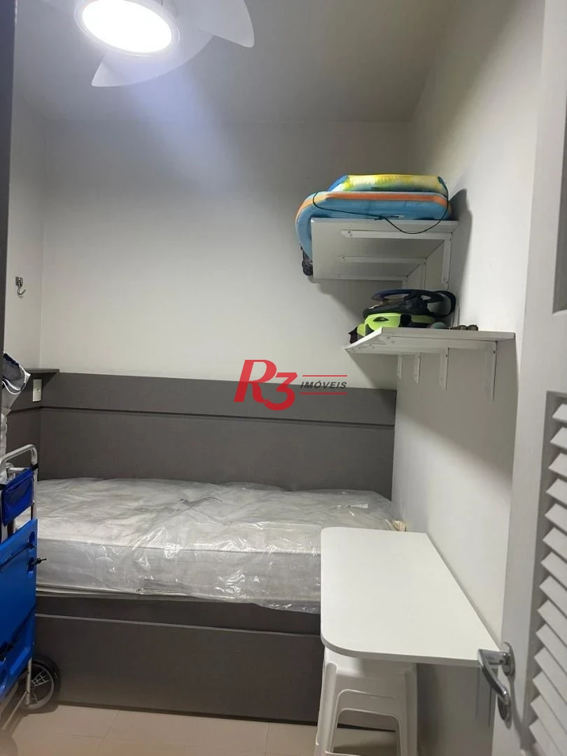 Apartamento com 2 dormitórios à venda, 87 m² por R$ 745.000,00 - Gonzaga - Santos/SP