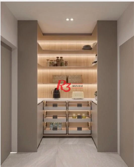 Apartamento com 3 dormitórios à venda, 227 m² por R$ 4.900.000,00 - Ponta da Praia - Santos/SP