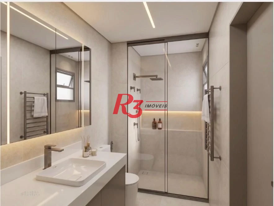 Apartamento com 3 dormitórios à venda, 227 m² por R$ 4.900.000,00 - Ponta da Praia - Santos/SP