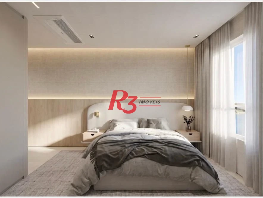 Apartamento com 3 dormitórios à venda, 227 m² por R$ 4.900.000,00 - Ponta da Praia - Santos/SP