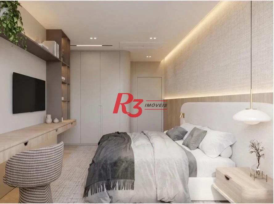 Apartamento com 3 dormitórios à venda, 227 m² por R$ 4.900.000,00 - Ponta da Praia - Santos/SP