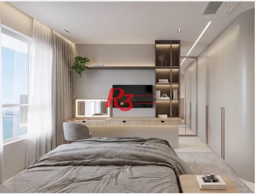 Apartamento com 3 dormitórios à venda, 227 m² por R$ 4.900.000,00 - Ponta da Praia - Santos/SP
