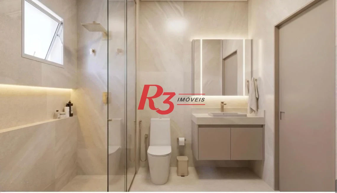 Apartamento com 3 dormitórios à venda, 227 m² por R$ 4.900.000,00 - Ponta da Praia - Santos/SP
