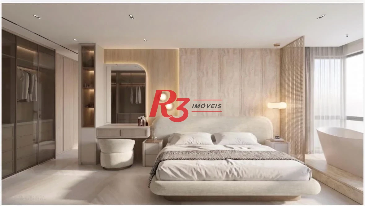 Apartamento com 3 dormitórios à venda, 227 m² por R$ 4.900.000,00 - Ponta da Praia - Santos/SP