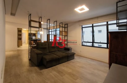 Apartamento com 3 dormitórios à venda, 146 m² por R$ 1.450.000,00 - Pompéia - Santos/SP