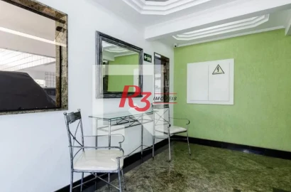 Apartamento com 3 dormitórios à venda, 111 m² por R$ 660.000,00 - Marapé - Santos/SP