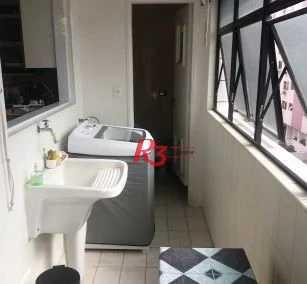 Apartamento com 3 dormitórios à venda, 111 m² por R$ 660.000,00 - Marapé - Santos/SP
