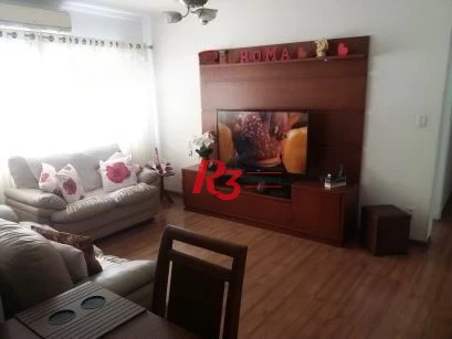Apartamento com 3 dormitórios à venda, 111 m² por R$ 660.000,00 - Marapé - Santos/SP
