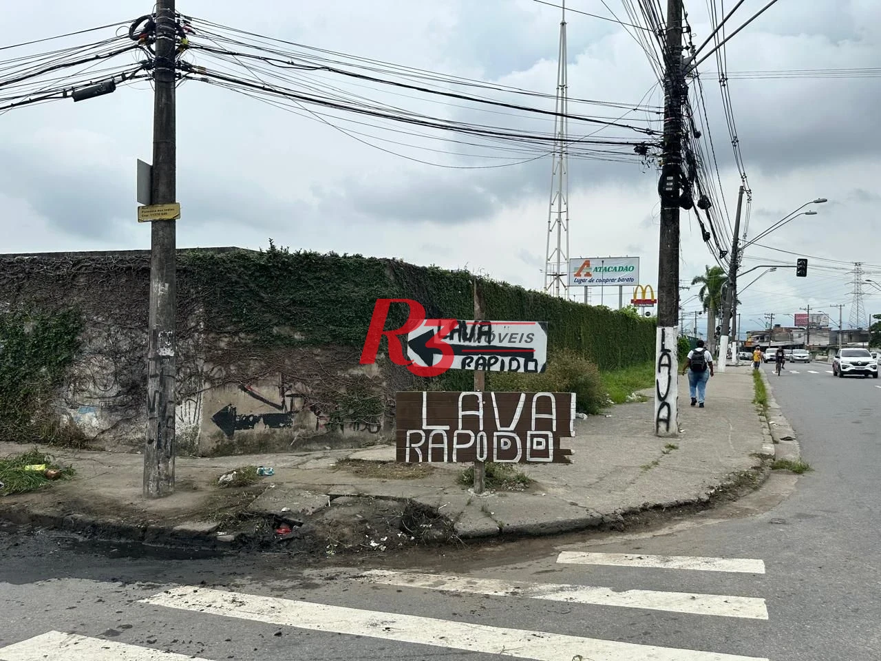 Terreno, 1110 m² - venda por R$ 2.500.000,00 ou aluguel por R$ 26.359,67/mês - Catiapoa - São Vicente/SP