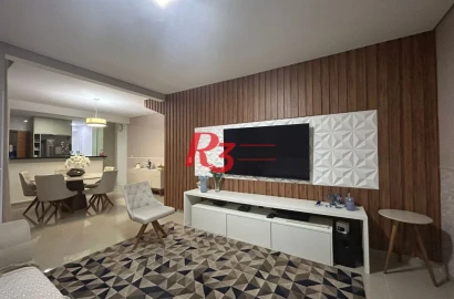 Casa com 3 dormitórios à venda, 160 m² por R$ 1.980.000,00 - Campo Grande - Santos/SP