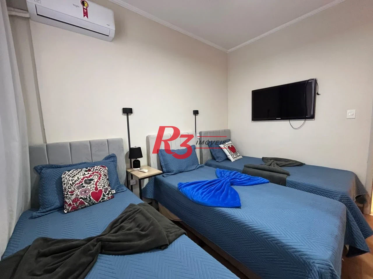 Apartamento com 2 dormitórios, 70 m² - venda por R$ 599.000,00 ou aluguel por R$ 5.000,00/mês - Gonzaga - Santos/SP