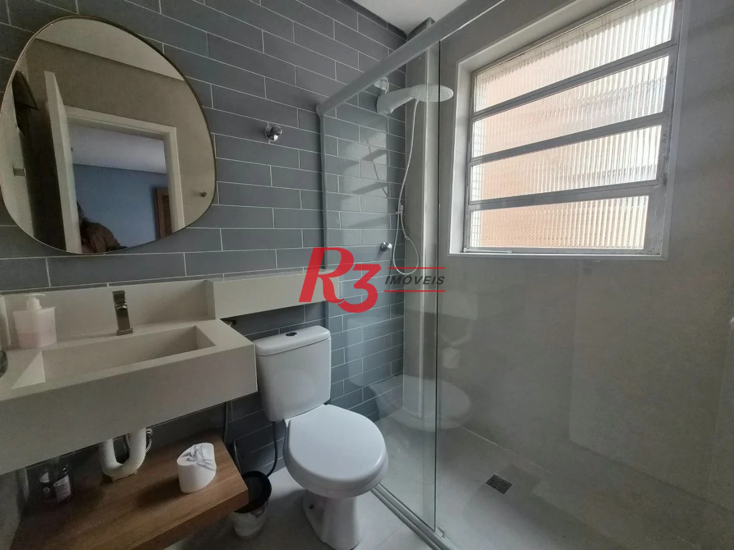 Apartamento com 1 dormitório para alugar, 35 m² por R$ 3.200,02/mês - Embaré - Santos/SP