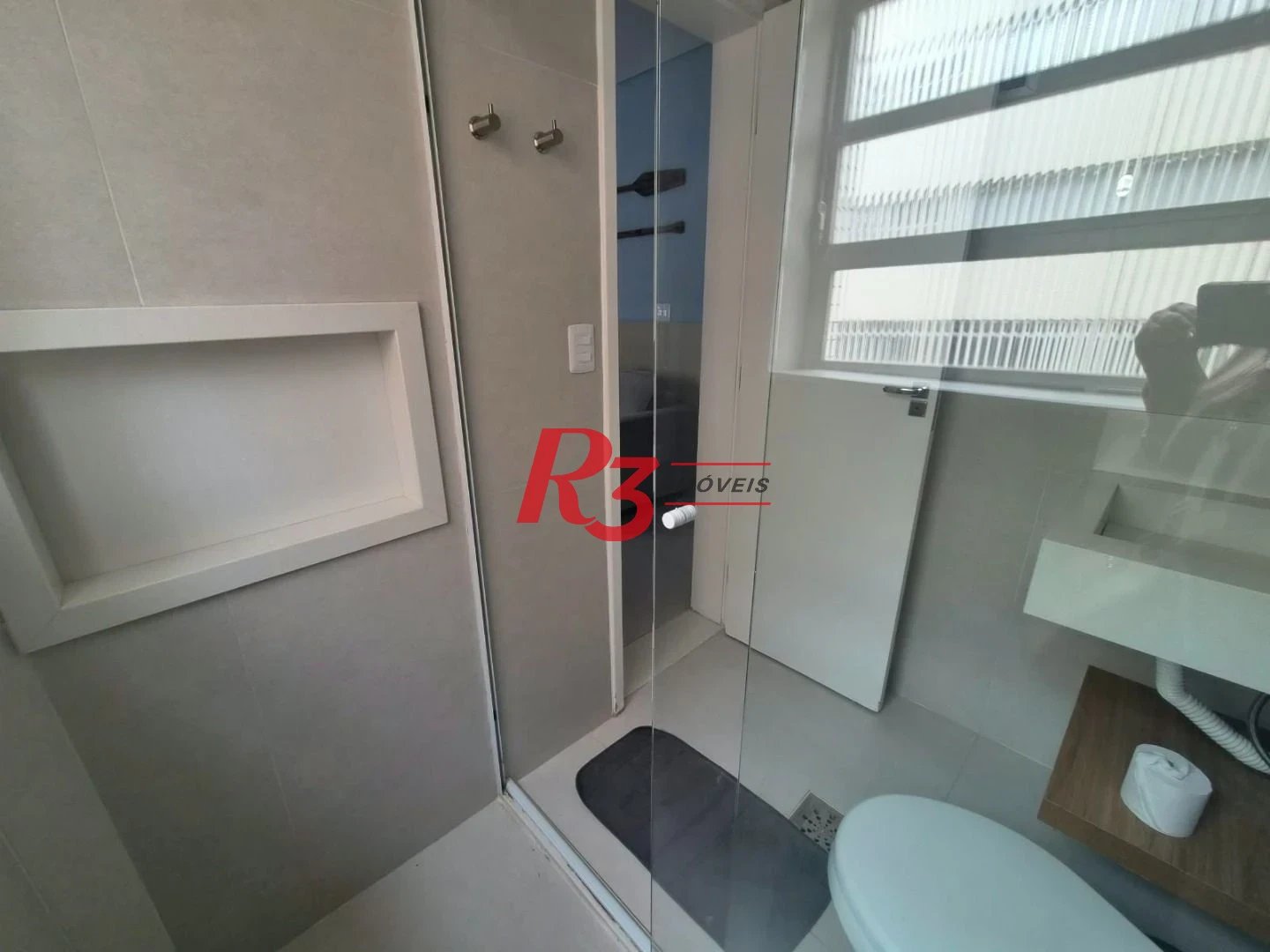 Apartamento com 1 dormitório para alugar, 35 m² por R$ 3.200,02/mês - Embaré - Santos/SP