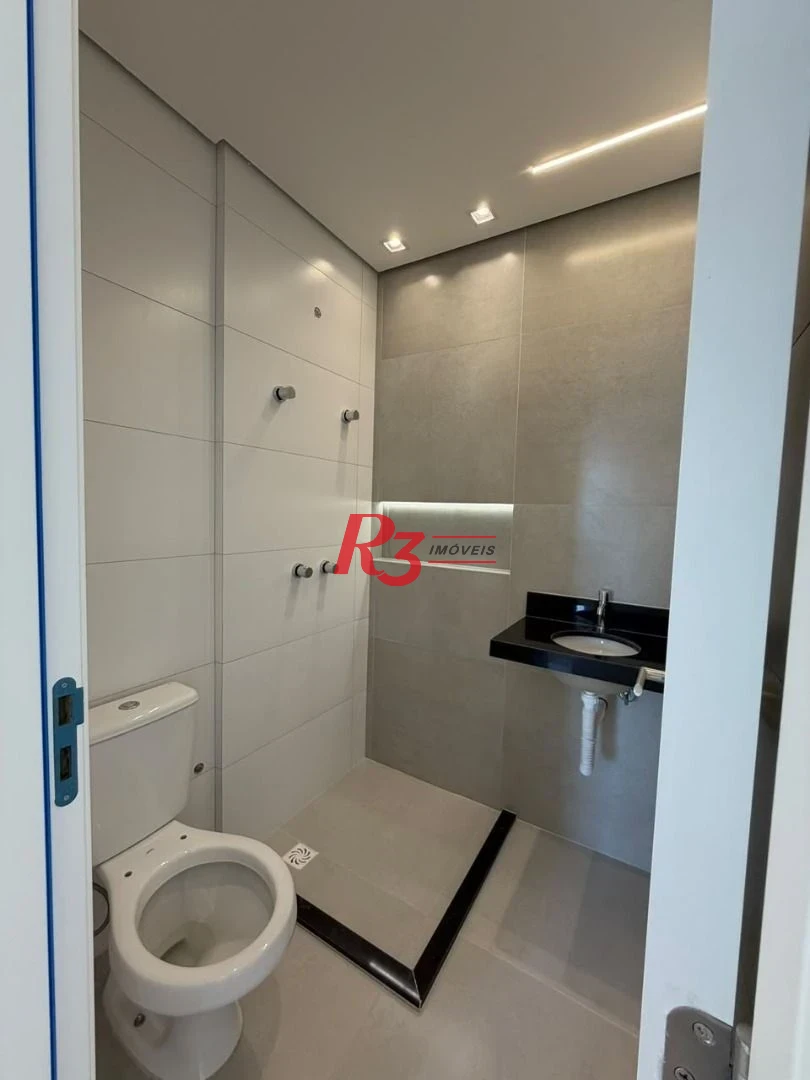 Apartamento com 2 dormitórios à venda, 57 m² por R$ 667.800,00 - Macuco - Santos/SP