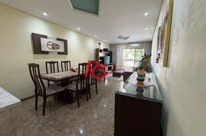 Apartamento com 3 dormitórios à venda, 121 m² por R$ 901.000,00 - Ponta da Praia - Santos/SP