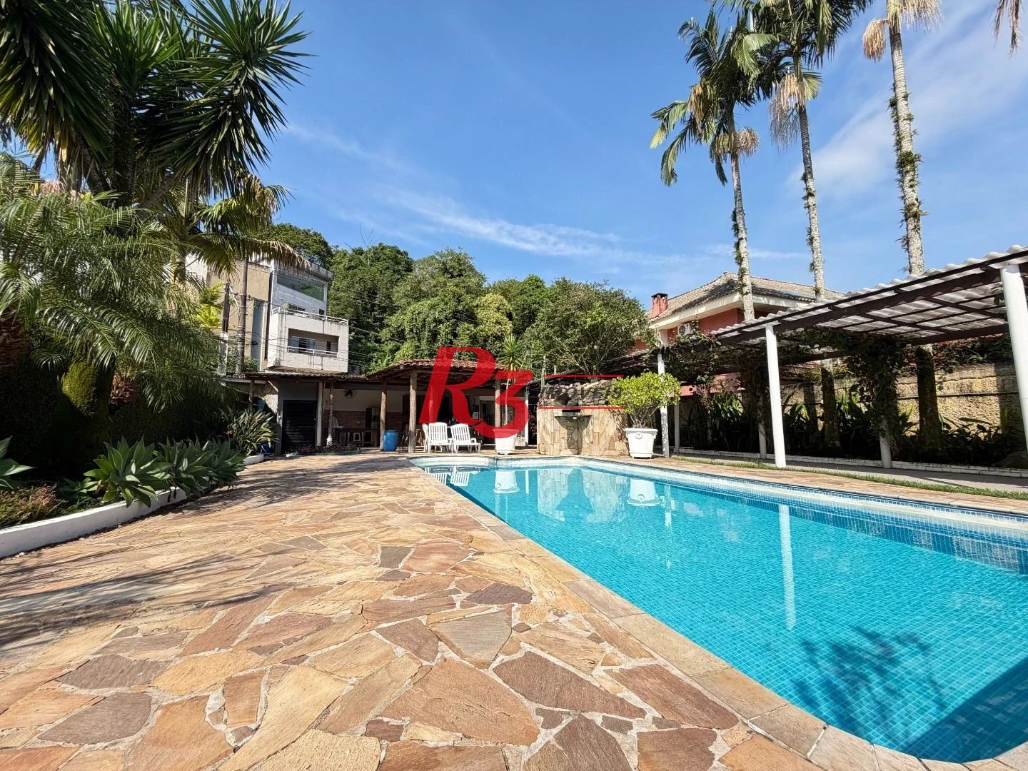 Casa com 5 dormitórios à venda, 665 m² por R$ 2.850.000,00 - Morro de Nova Cintra - Santos/SP