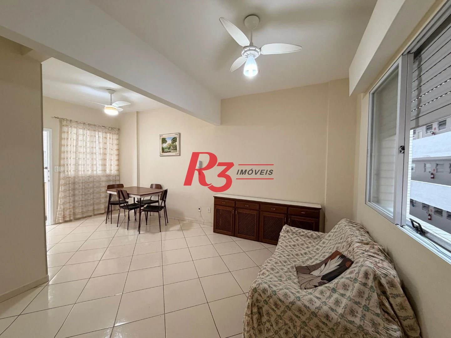 Apartamento com 1 dormitório, 46 m² - venda por R$ 361.000,00 ou aluguel por R$ 3.259,00/mês - Boqueirão - Santos/SP