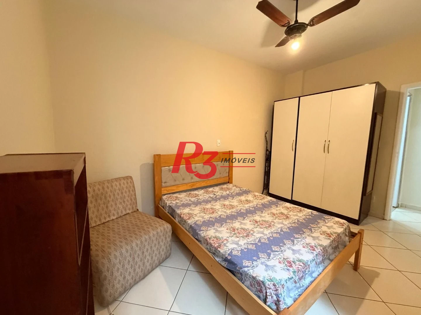 Apartamento com 1 dormitório, 46 m² - venda por R$ 361.000,00 ou aluguel por R$ 3.259,00/mês - Boqueirão - Santos/SP