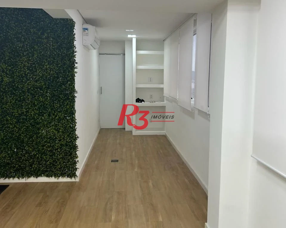 Sala para alugar, 35 m² por R$ 4.200,02/mês - Ponta da Praia - Santos/SP