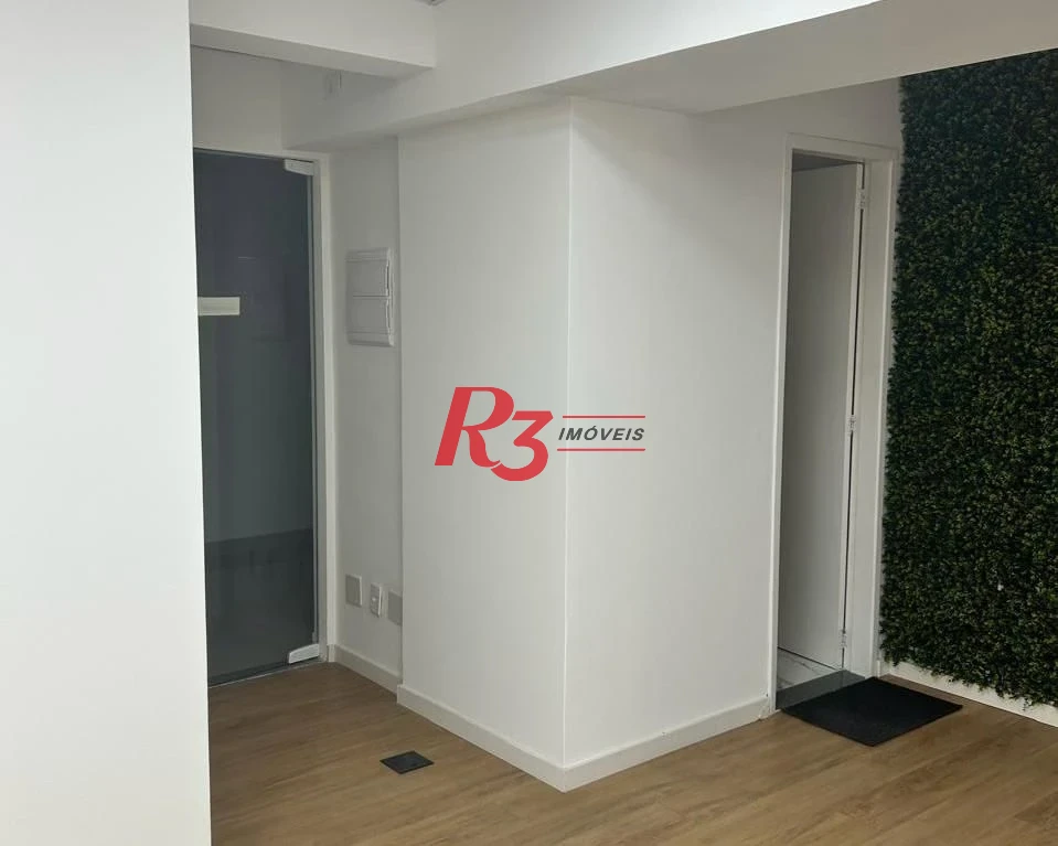 Sala para alugar, 35 m² por R$ 4.200,02/mês - Ponta da Praia - Santos/SP