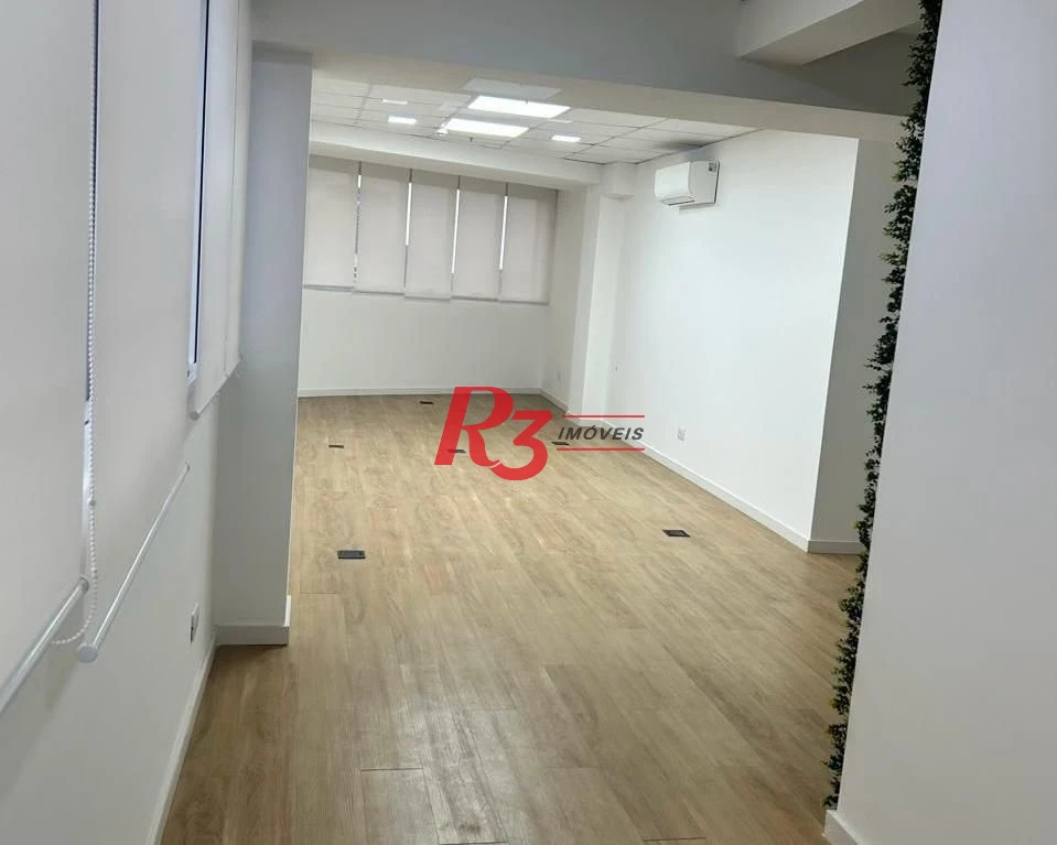 Sala para alugar, 35 m² por R$ 4.200,02/mês - Ponta da Praia - Santos/SP