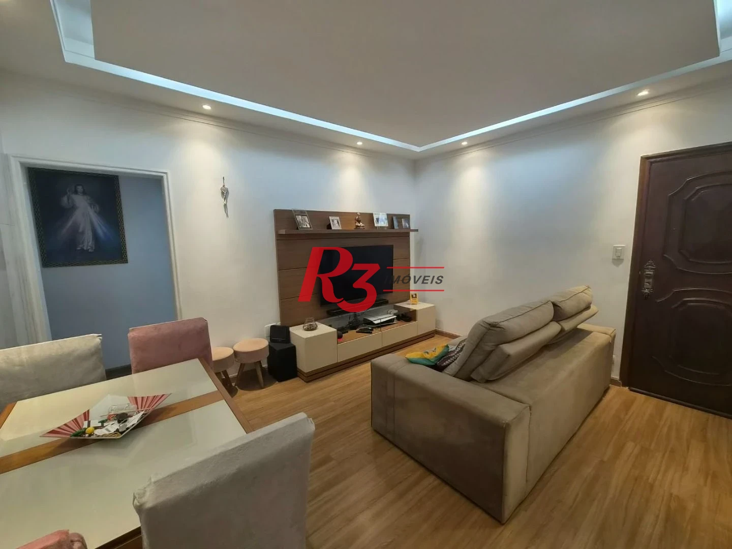 Apartamento com 2 dormitórios à venda, 74 m² por R$ 425.000,00 - Vila Mathias - Santos/SP