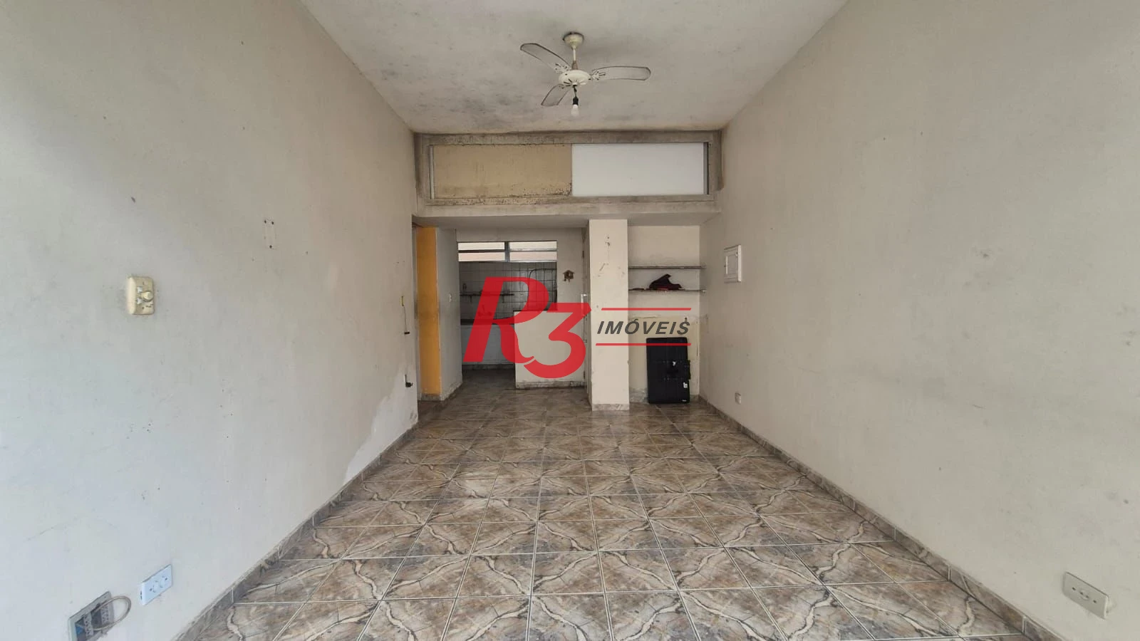 Apartamento com 1 dormitório para alugar, 79 m² por R$ 3.800,02/mês - José Menino - Santos/SP