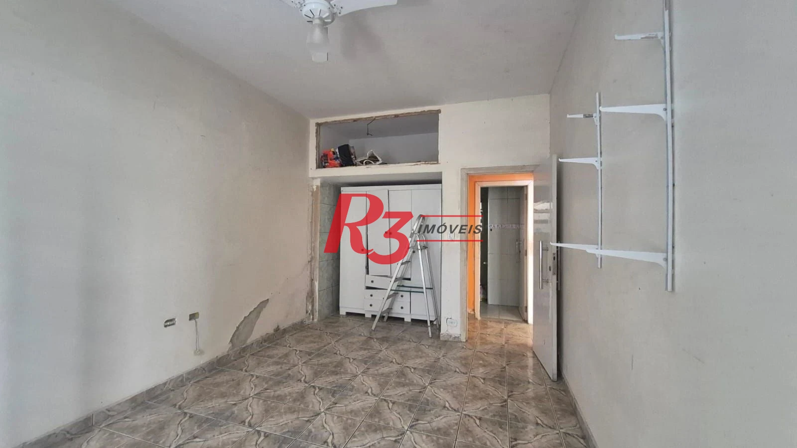 Apartamento com 1 dormitório para alugar, 79 m² por R$ 3.800,02/mês - José Menino - Santos/SP