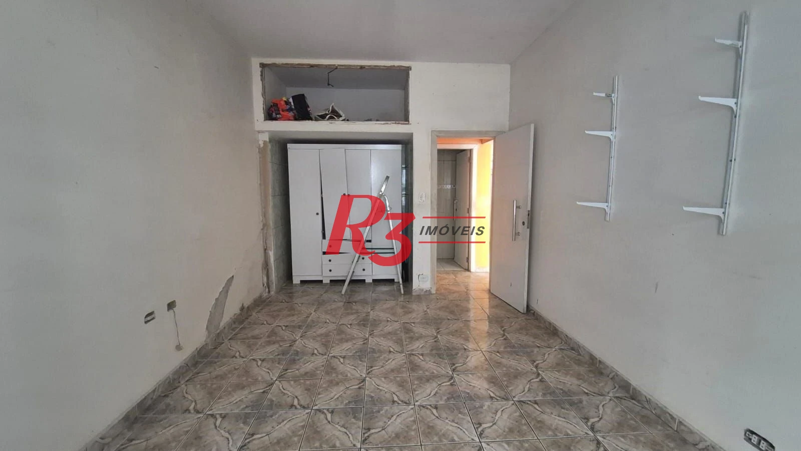 Apartamento com 1 dormitório para alugar, 79 m² por R$ 3.800,02/mês - José Menino - Santos/SP