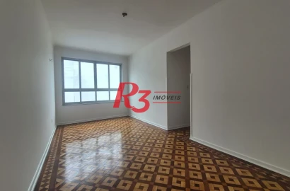 Apartamento com 2 dormitórios para alugar, 122 m² por R$ 4.183,01/mês - Boqueirão - Santos/SP