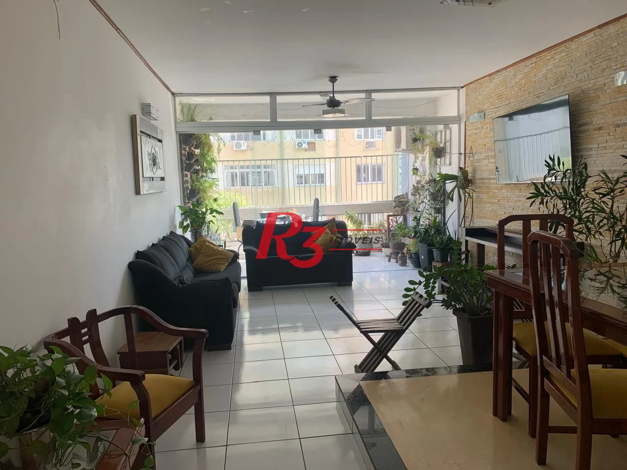Apartamento com 3 dormitórios à venda, 148 m² por R$ 925.000,00 - Gonzaga - Santos/SP