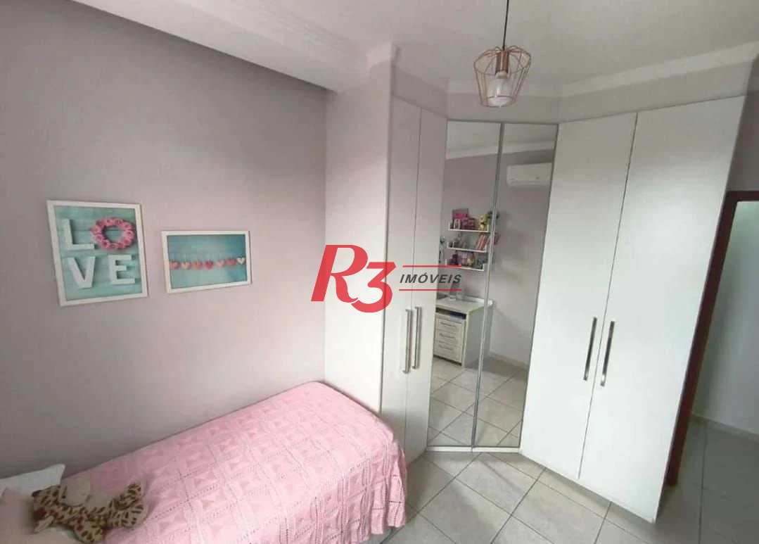Casa com 3 dormitórios à venda, 155 m² por R$ 990.000,00 - Estuário - Santos/SP