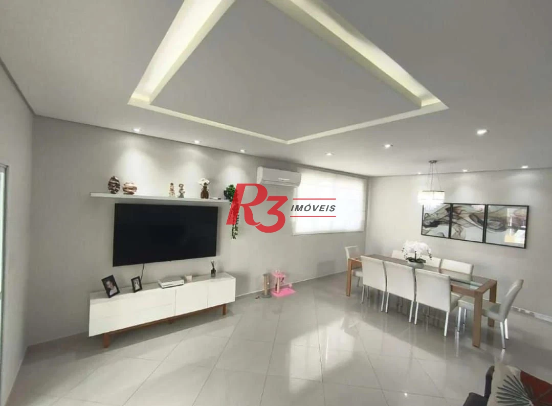 Casa com 3 dormitórios à venda, 155 m² por R$ 990.000,00 - Estuário - Santos/SP