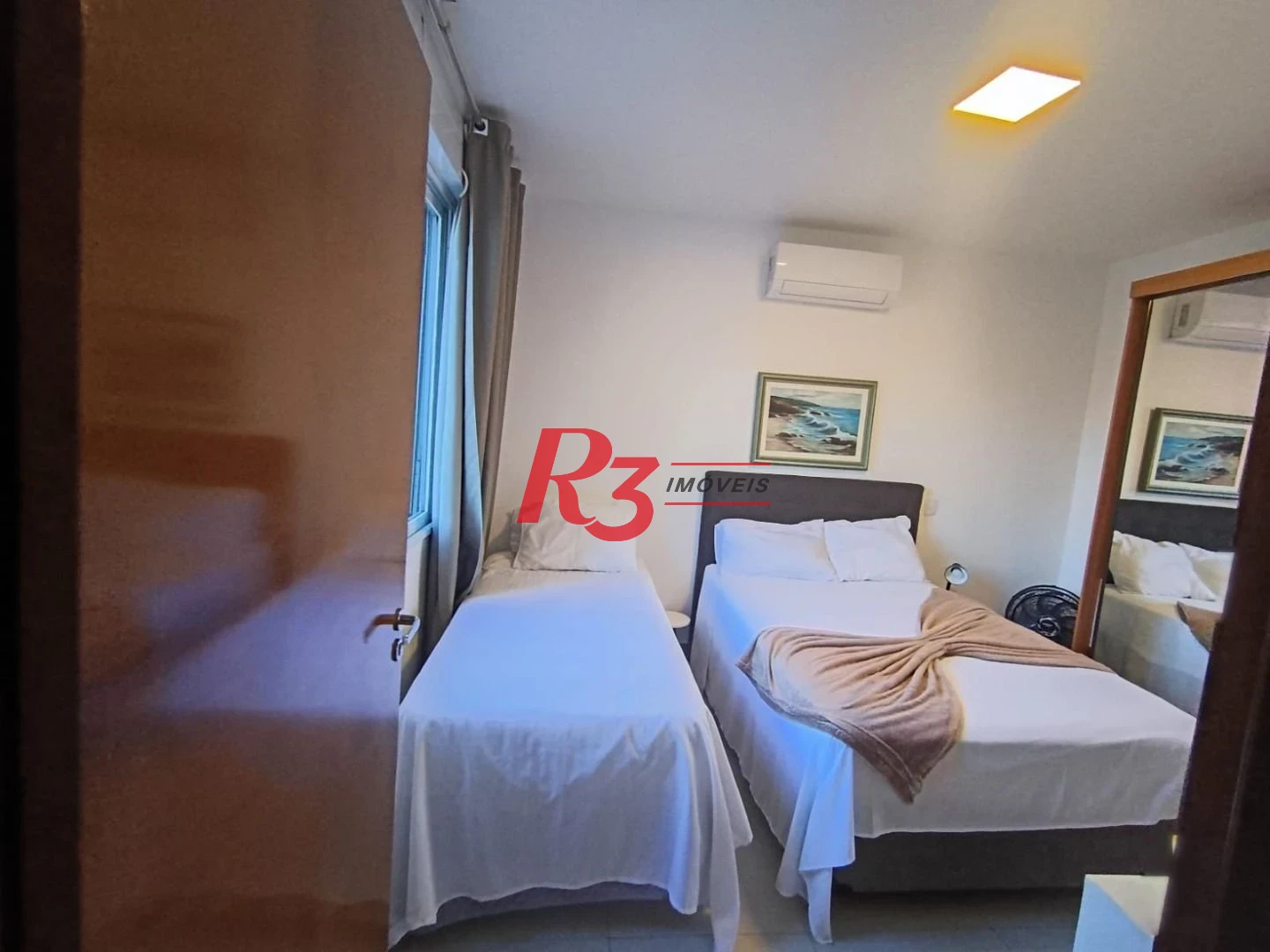 Apartamento com 1 dormitório à venda, 65 m² por R$ 555.000,00 - Boqueirão - Santos/SP