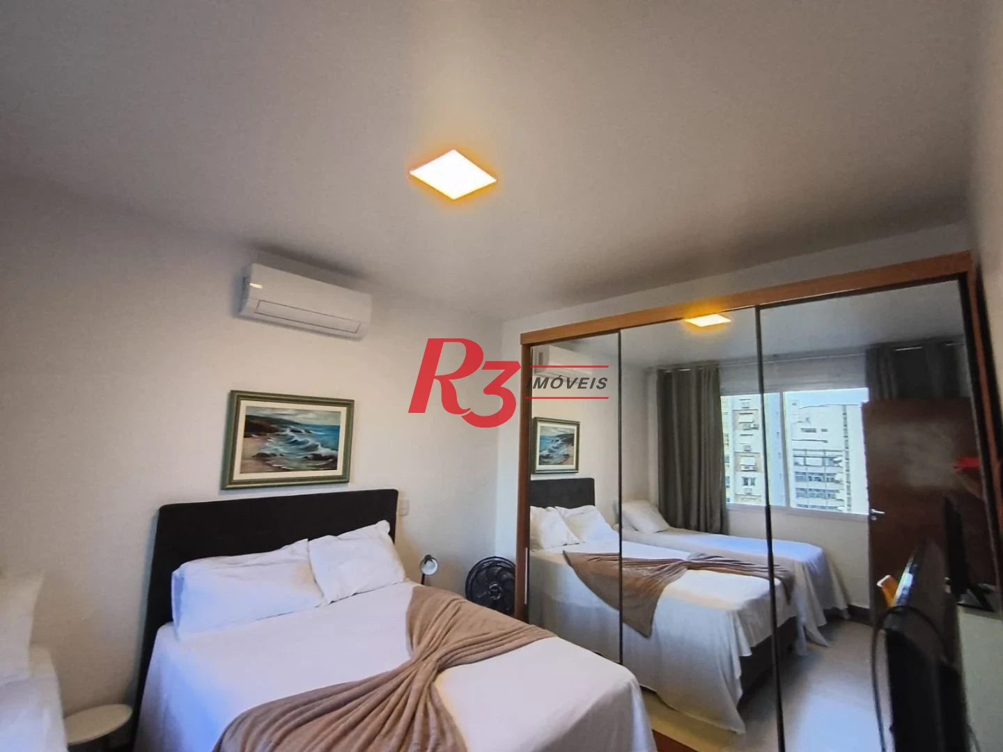 Apartamento com 1 dormitório à venda, 65 m² por R$ 555.000,00 - Boqueirão - Santos/SP