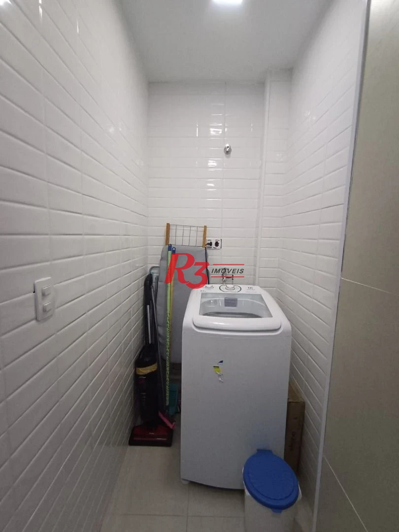 Apartamento com 1 dormitório à venda, 65 m² por R$ 555.000,00 - Boqueirão - Santos/SP