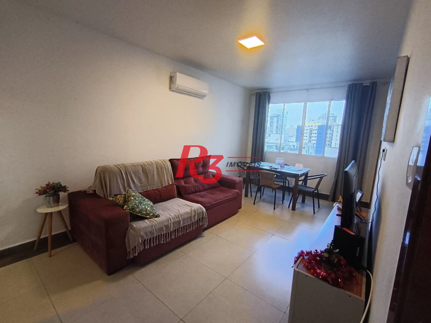 Apartamento com 1 dormitório à venda, 65 m² por R$ 555.000,00 - Boqueirão - Santos/SP