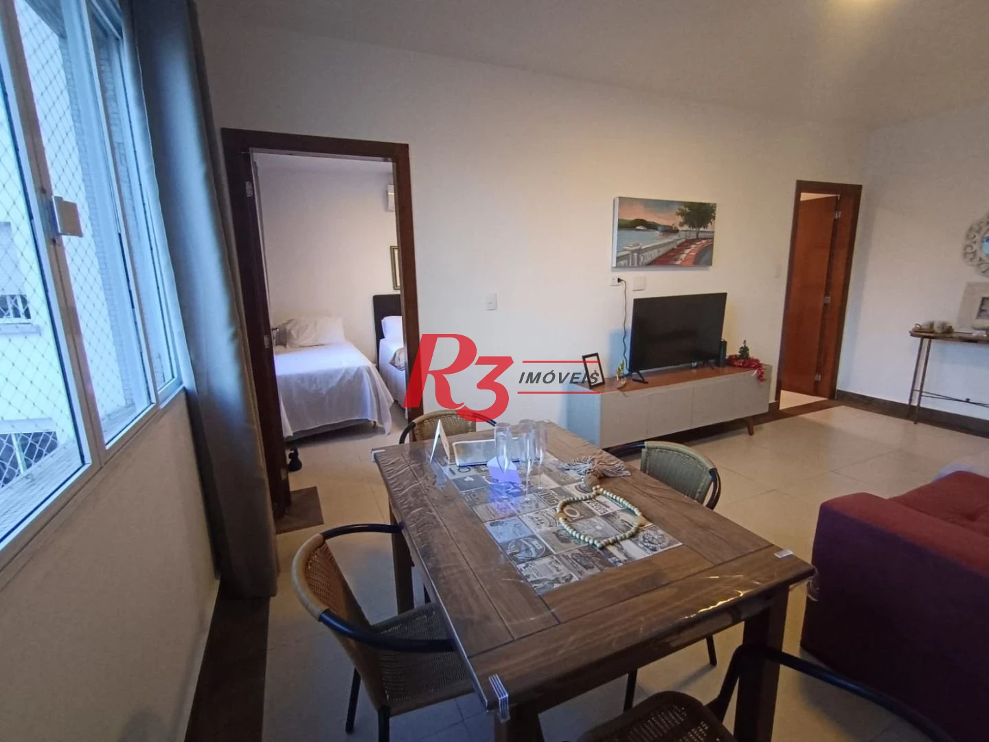Apartamento com 1 dormitório à venda, 65 m² por R$ 555.000,00 - Boqueirão - Santos/SP