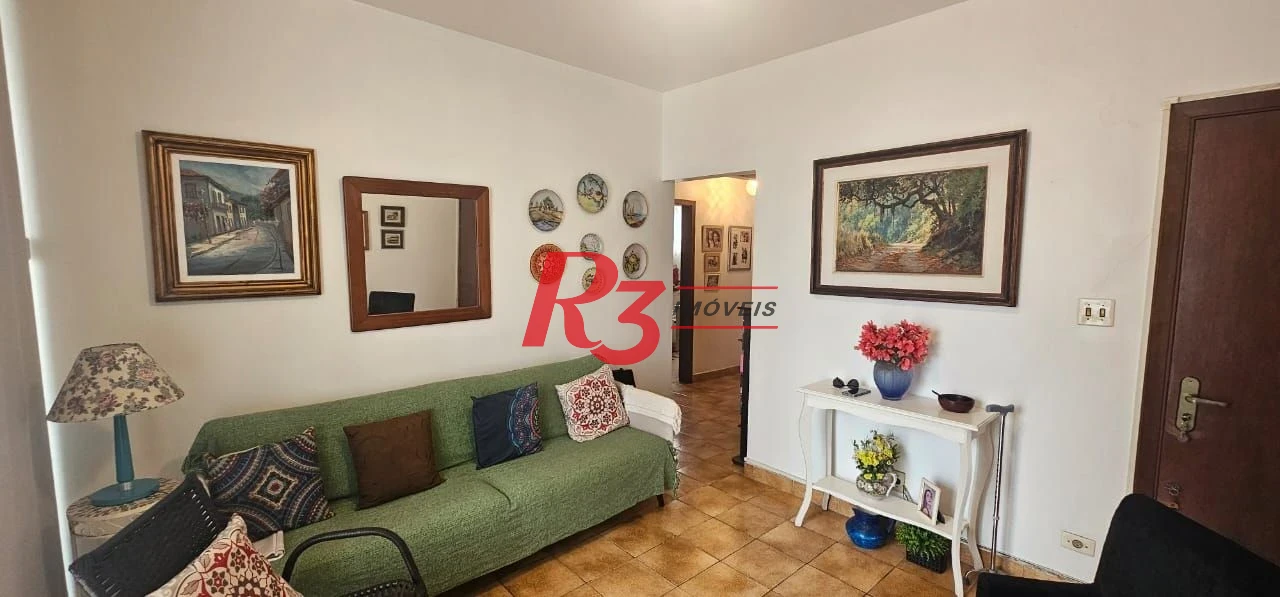 Apartamento com 2 dormitórios à venda, 83 m² por R$ 749.000,00 - Gonzaga - Santos/SP