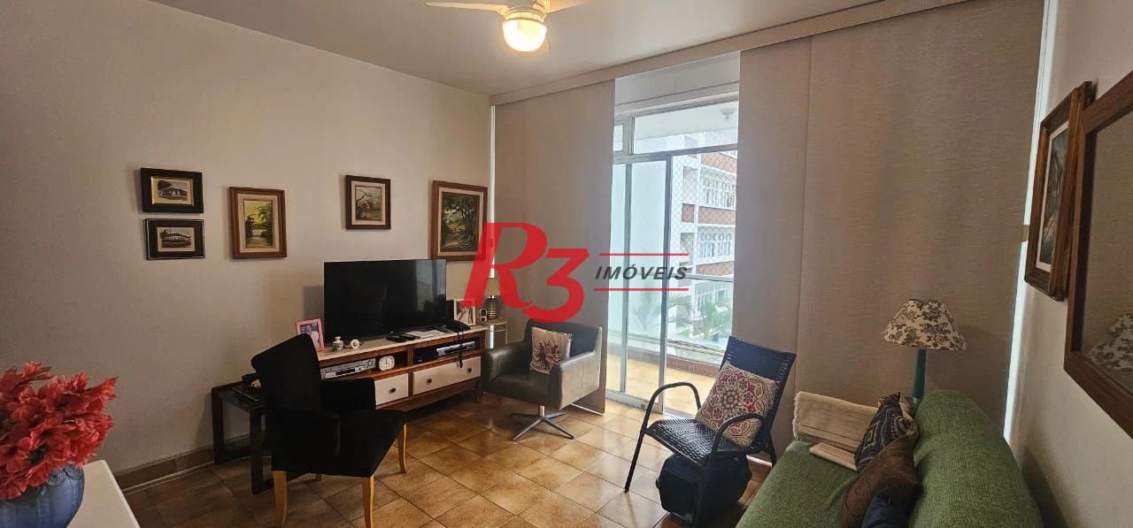 Apartamento com 2 dormitórios à venda, 83 m² por R$ 749.000,00 - Gonzaga - Santos/SP