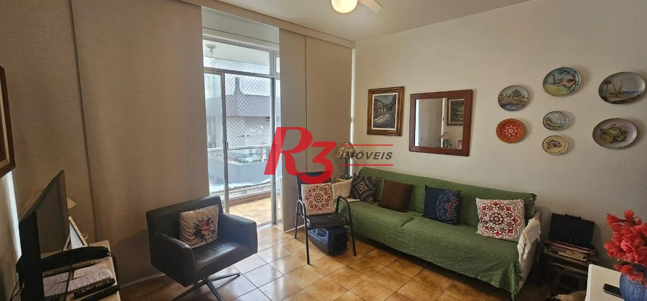 Apartamento com 2 dormitórios à venda, 83 m² por R$ 749.000,00 - Gonzaga - Santos/SP