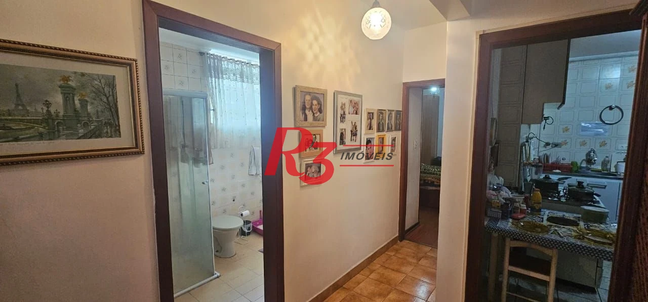 Apartamento com 2 dormitórios à venda, 83 m² por R$ 749.000,00 - Gonzaga - Santos/SP