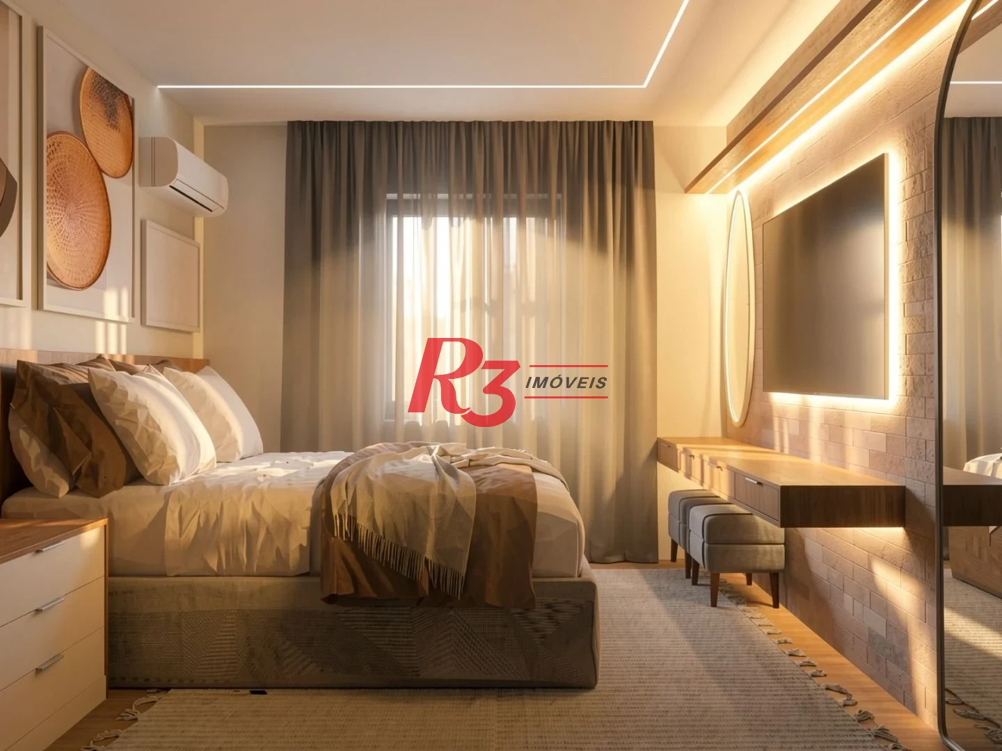 Apartamento com 2 dormitórios à venda, 63 m² por R$ 600.000,00 - Gonzaga - Santos/SP